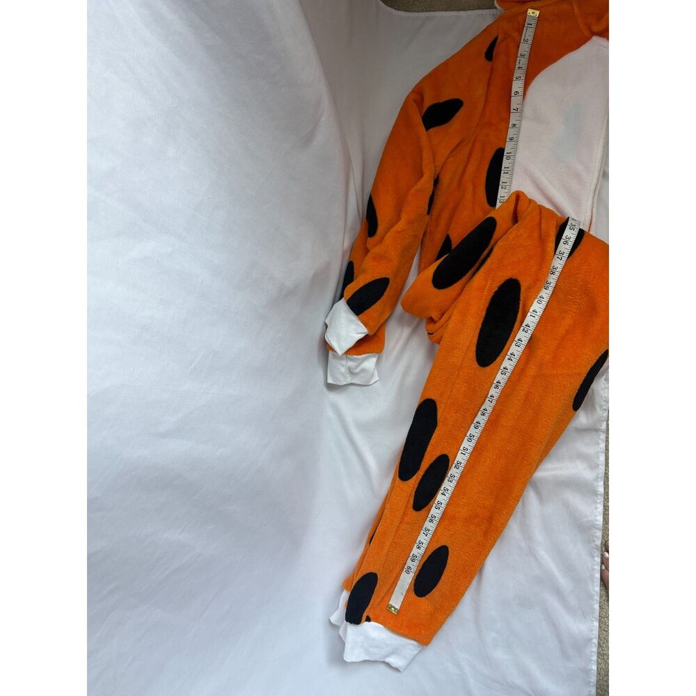 Cheetos Men's Chester Cheetah Fleece Costume Union Suit Size XL Halloween Party - Picture 7 of 7